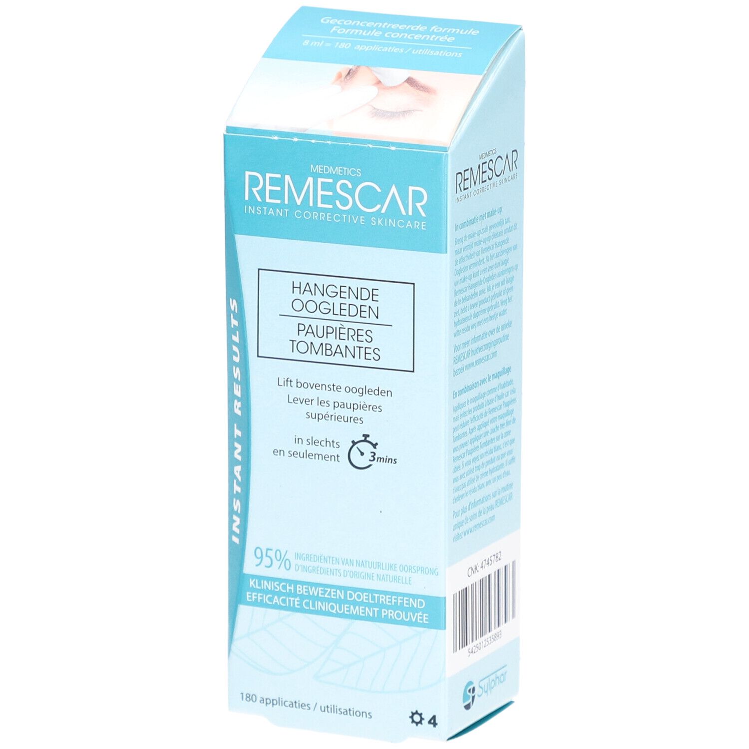 Remescar Paupieres Tombantes Tensor Cr Tube Crème Ophtalmique 8 Ml - Image 1