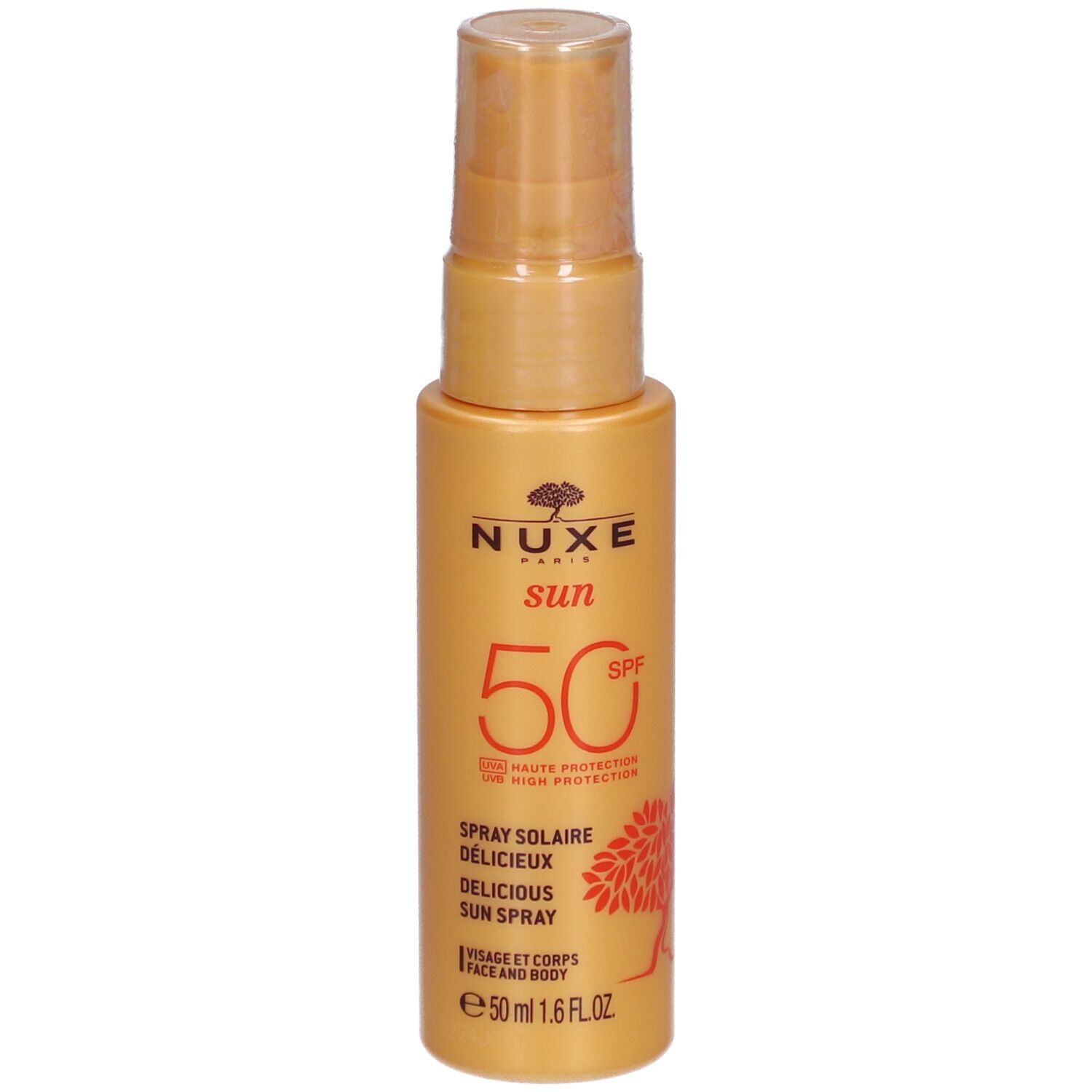 Nuxe Sun Spray Solaire Haute Protection SPF50 50 ml Huile
