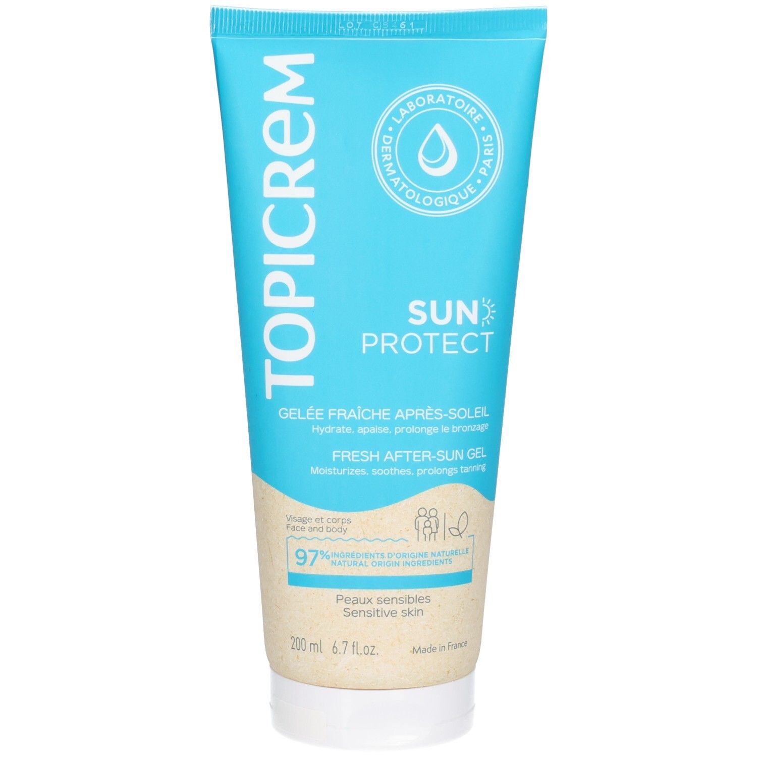 Topicrem Sun Protect Gelée Après-Soleil Fraîche Lotion(S) 200 Ml - Image 1