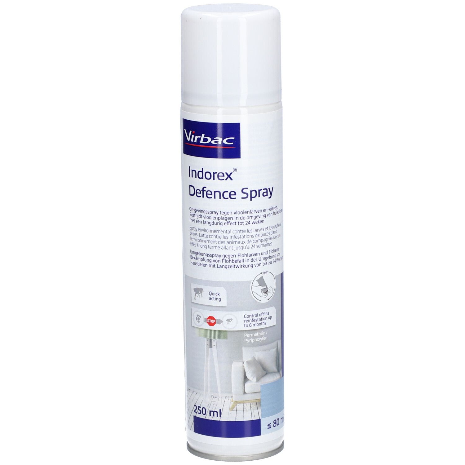 Virbac Indorex Spray Défense 250 ml