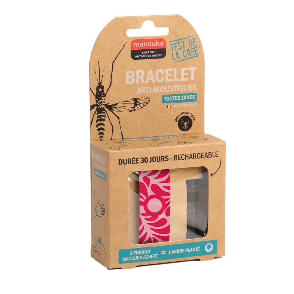 Manouka® Bracelet Anti-Moustique Pétal 1 pc(s) Bracelet