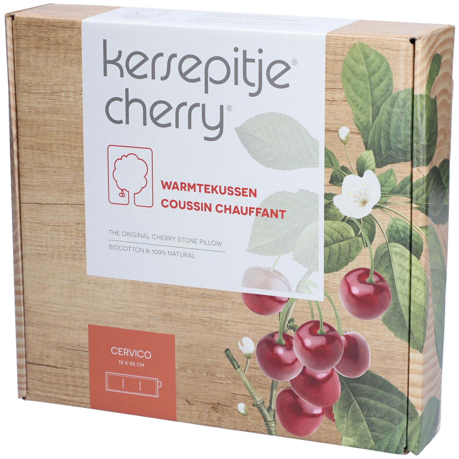 KERSEPITJE® Cherry® Coussin Cervival Chauffant 1 pc(s) Coussin Chauffant