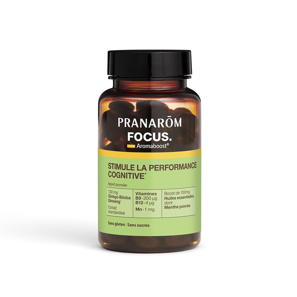 Pranarom Aromaboost Focus Capsule(S) 60 Pc(S)