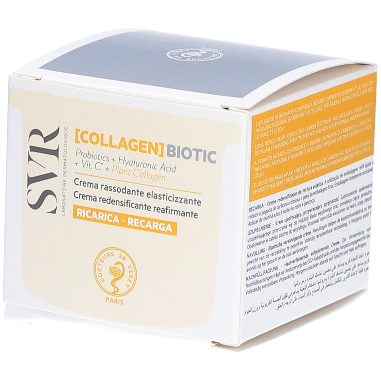 Svr [Collagen] Biotic Crème Rebondissante Raffermissante | Recharge 50 Ml