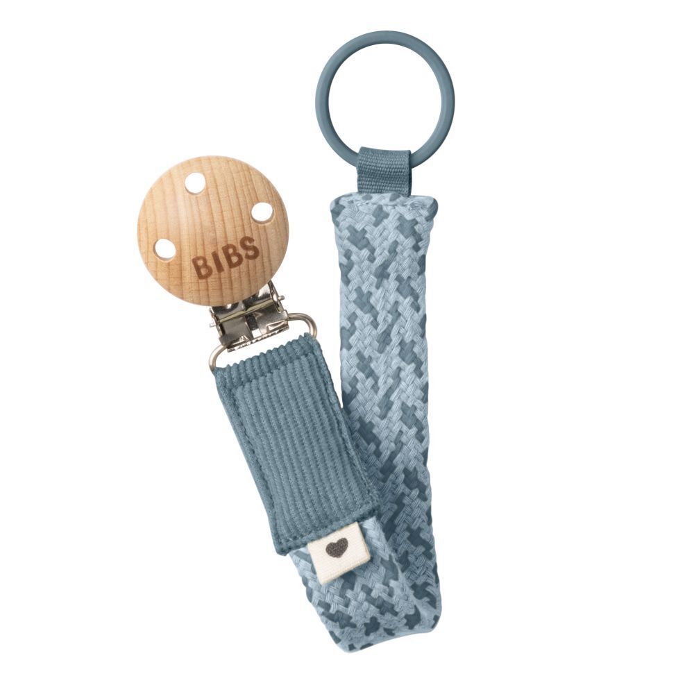 BIBS Attache-sucette tressée Bleu/Petrol Attache-Tétine 1 pc(s)