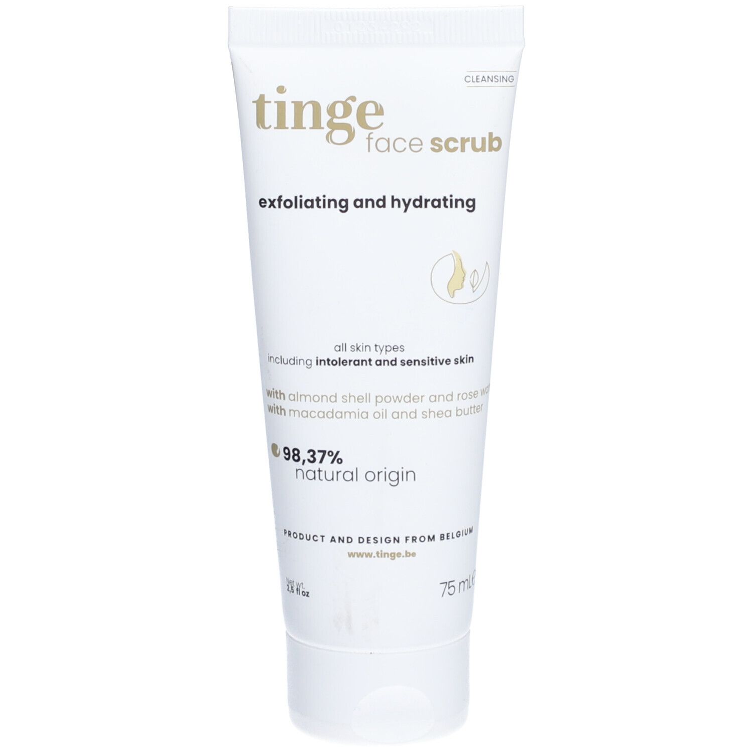 Tinge Gommage facial exfoliant et hydratant. 75 ml Gel(S)