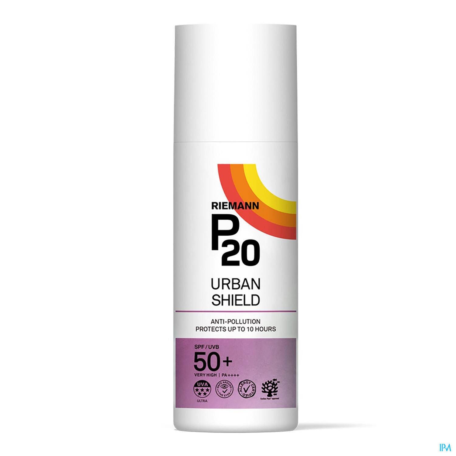 Riemann P20 P20 Urban Shield Crème Solaire Spf50+ Protection 50 G Enfants