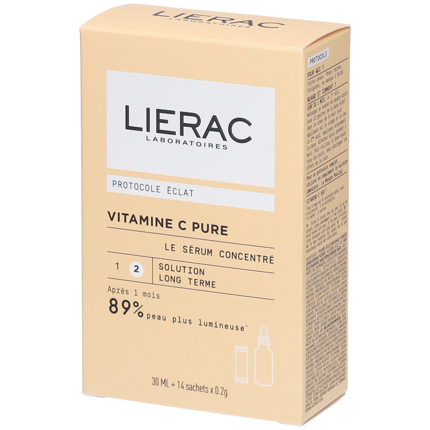 Lierac Protocole Éclat Vitamine C Serum Sérum 30 Ml - Image 1