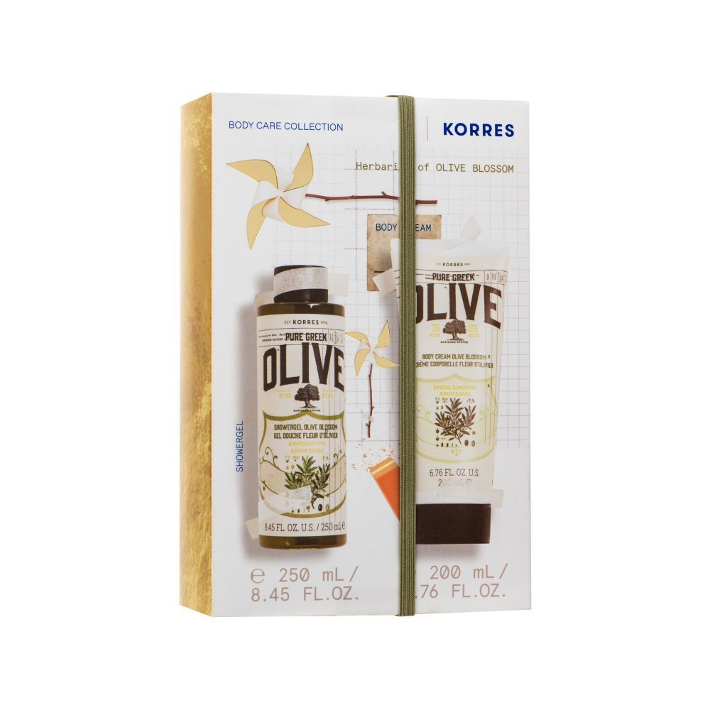Korres Pure Greek Olive Gel Douche + Crème Corporelle Duo Set(S) 1 pc(s)