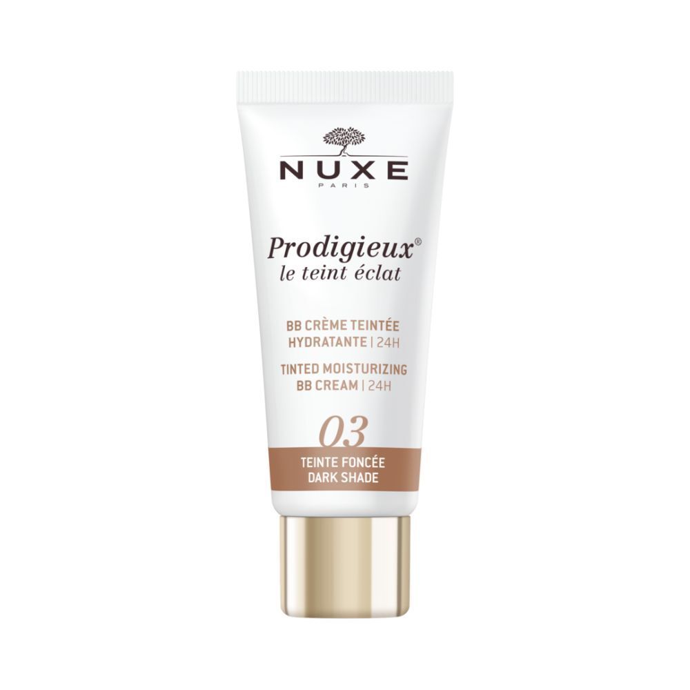 Nuxe Prodigieux® BB Crème Teintée Hydratante 24h 03 Teinte Foncée De Jour 30 ml