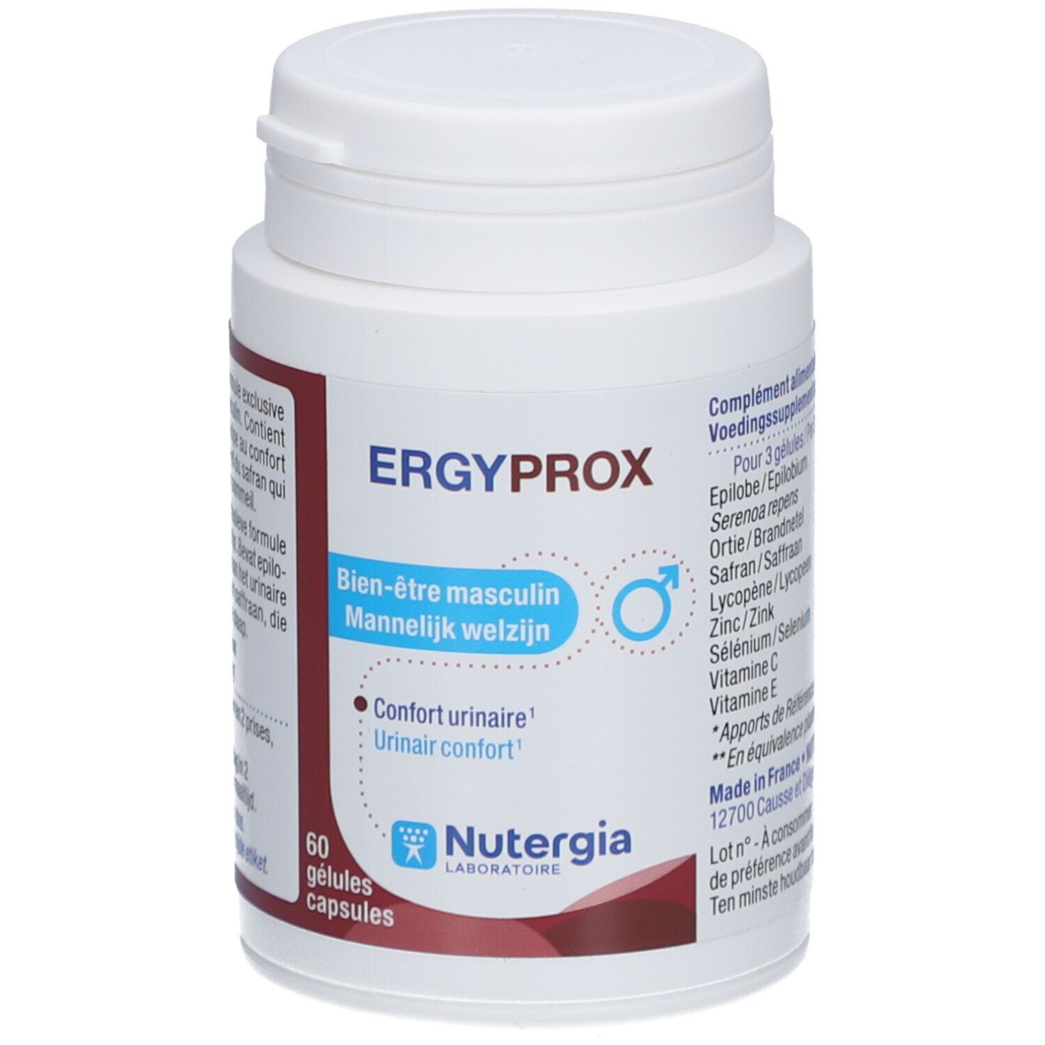 Nutergia Ergyprox Capsule(S) Dure(S) 60 Pc(S)