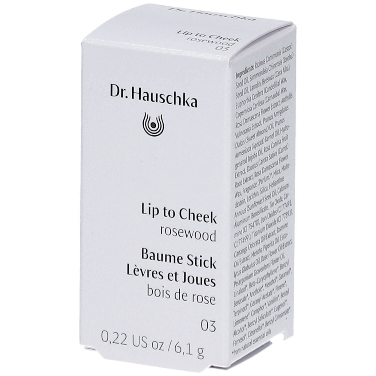 Dr. Hauschka Lip To Cheek 03 Rosewood 6,1 g Soin(S)S Des Lèvres