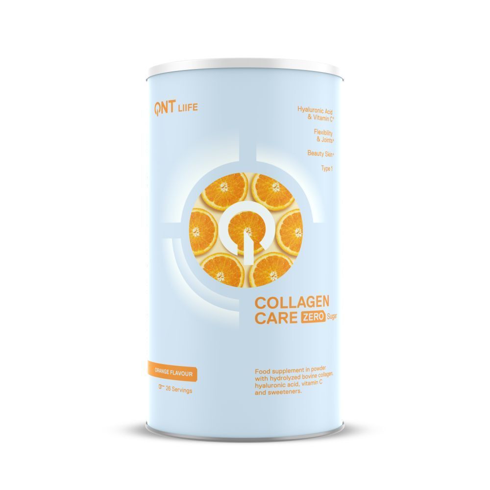Qnt Collagen Care Zero Sugar Orange Poudre 390 G Enfants