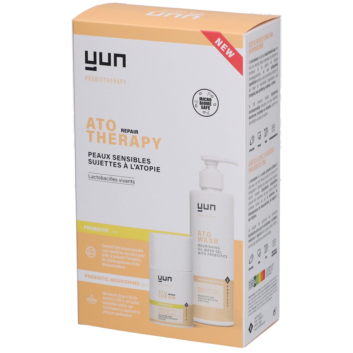YUN ATO Kit Thérapie Réparatrice 1 pc(s) Emballage(S) Combi