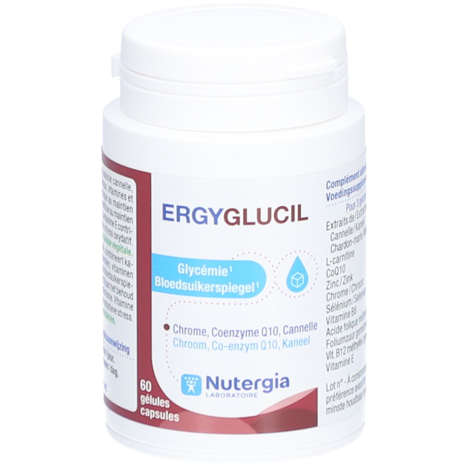 Nutergia Laboratoire Ergyglucil Capsule(S) 60 Pc(S) Enfants - Image 1