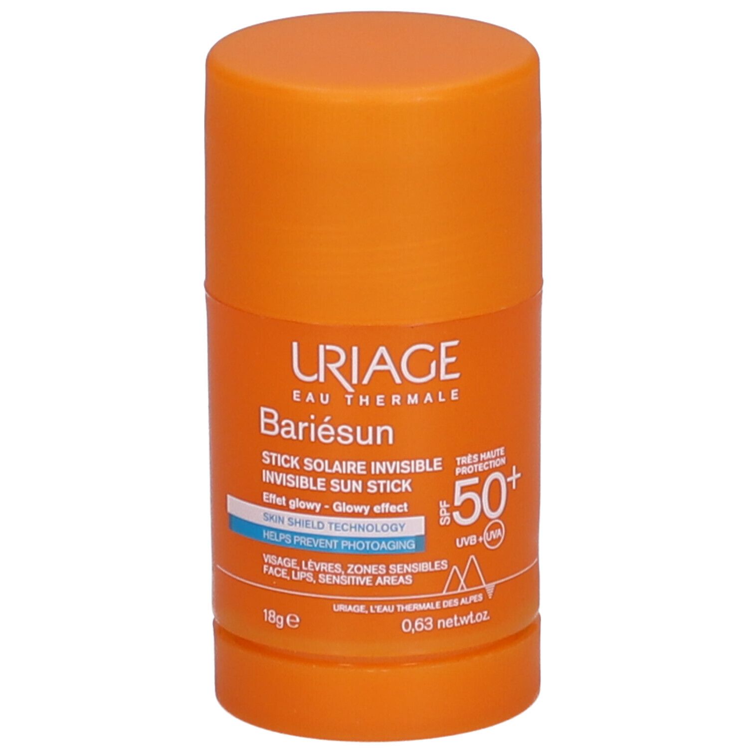 Uriage Bariésun Stick Solaire Invisible Spf50+ Rouleau 18 G