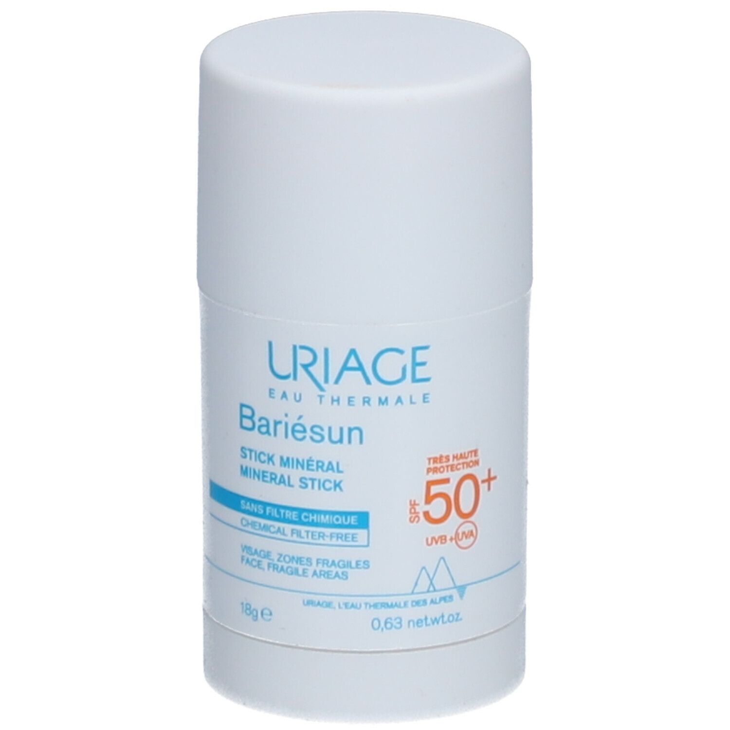Uriage Bariésun Stick Minéral Spf 50+ Crème 18 G Nourrisson