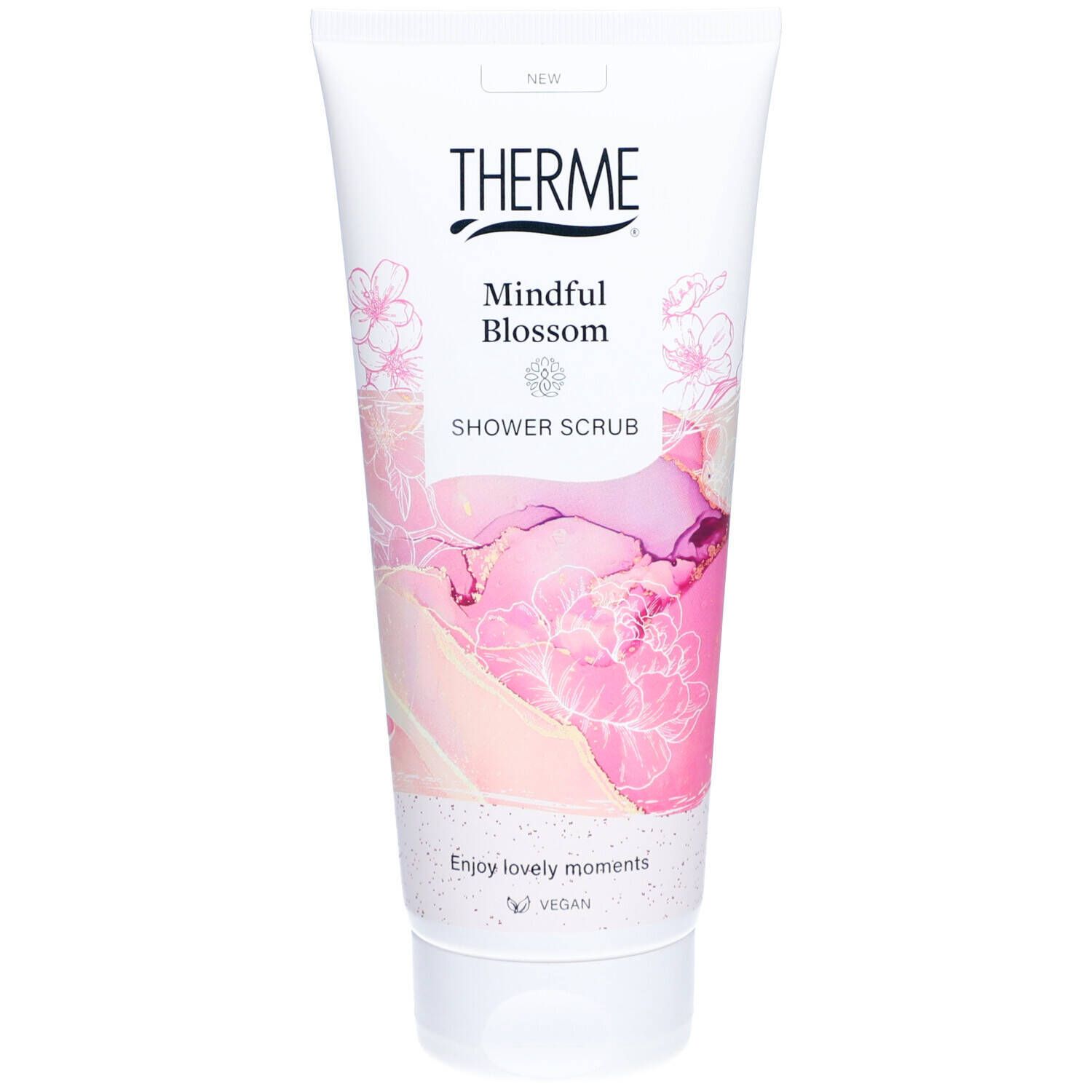 Therme Mindful Blossom Shower Scrub 200 ml Lotion Pour Le Corps