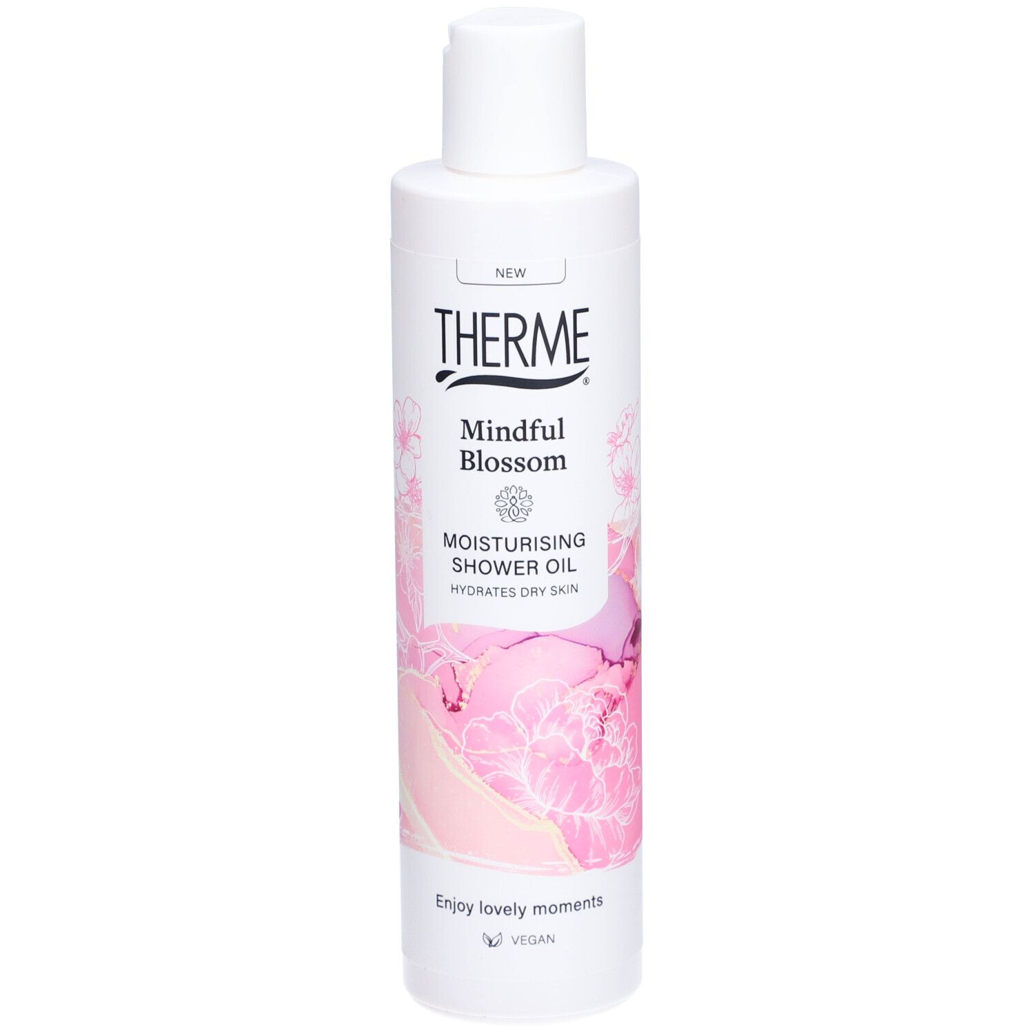 Therme Mindful Blossom Moisturising Shower Oil 250 ml Gel Douche