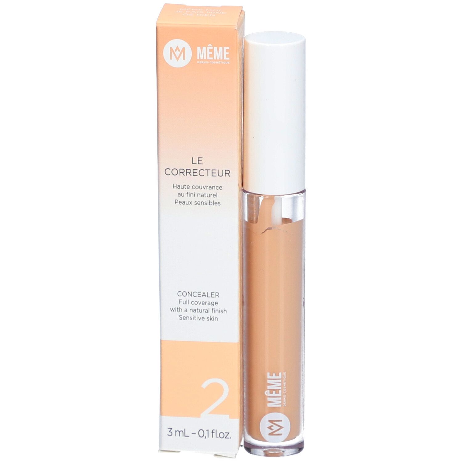 Blanc Même Correcteur De Couleur Teinte 3 Ml Taille 2 - Image 2