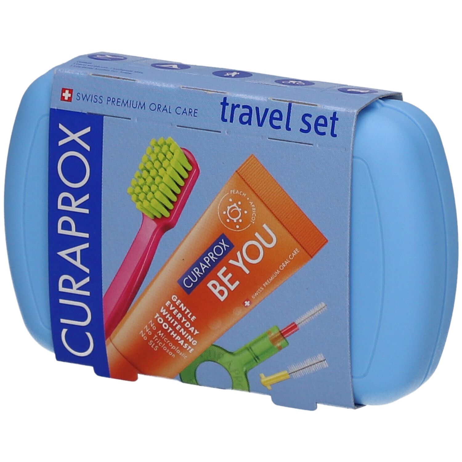 Curaprox set de riz Blauw Emballage(S) Combi 1 pc(s)