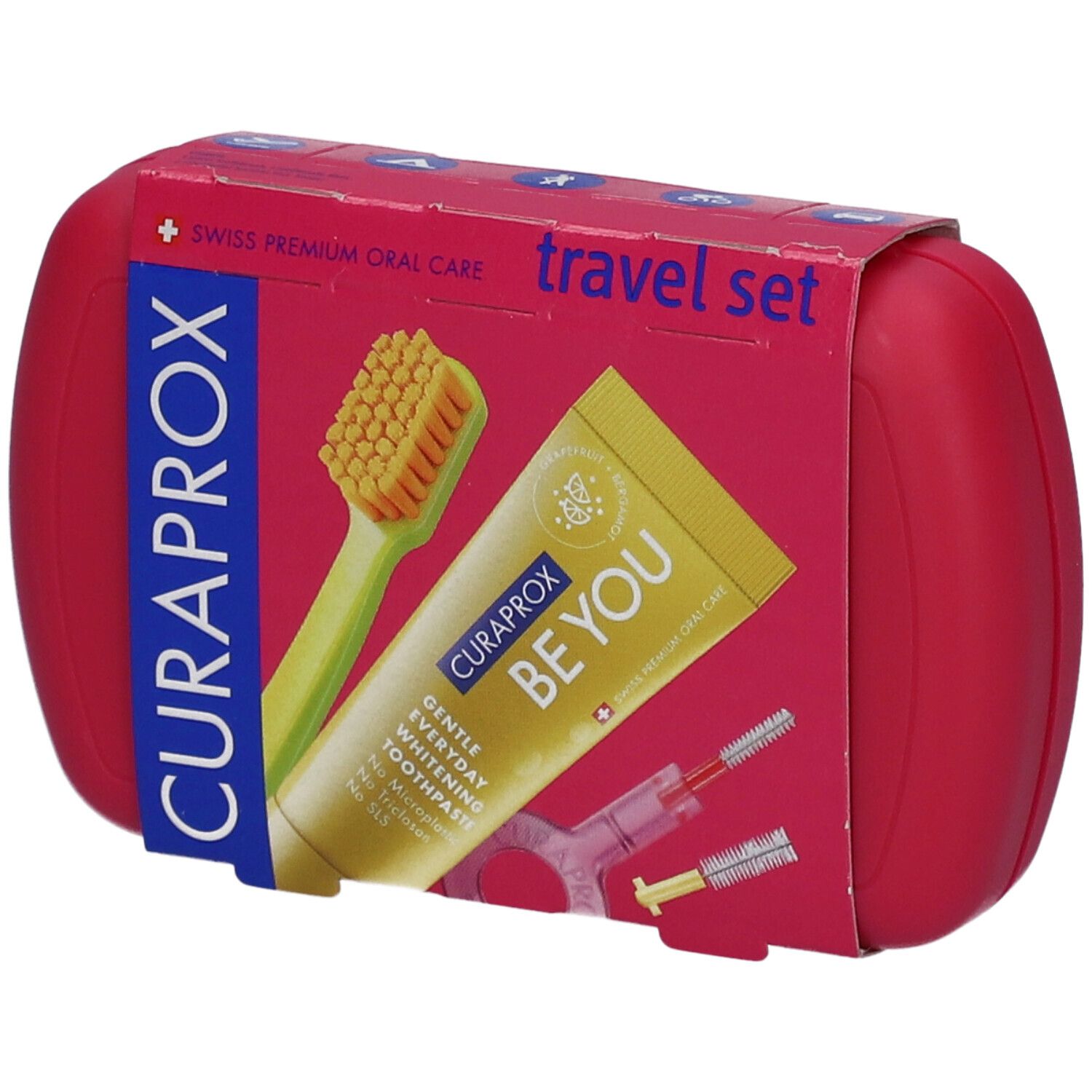 Curaprox Reisset Rood Emballage(S) Combi 1 pc(s)