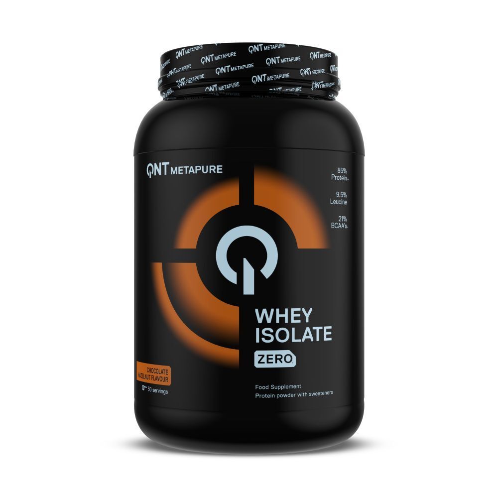 Qnt Noir Protéine Chocolat Noisette Metapure Whey Isolate Zero 908 G - Image 2