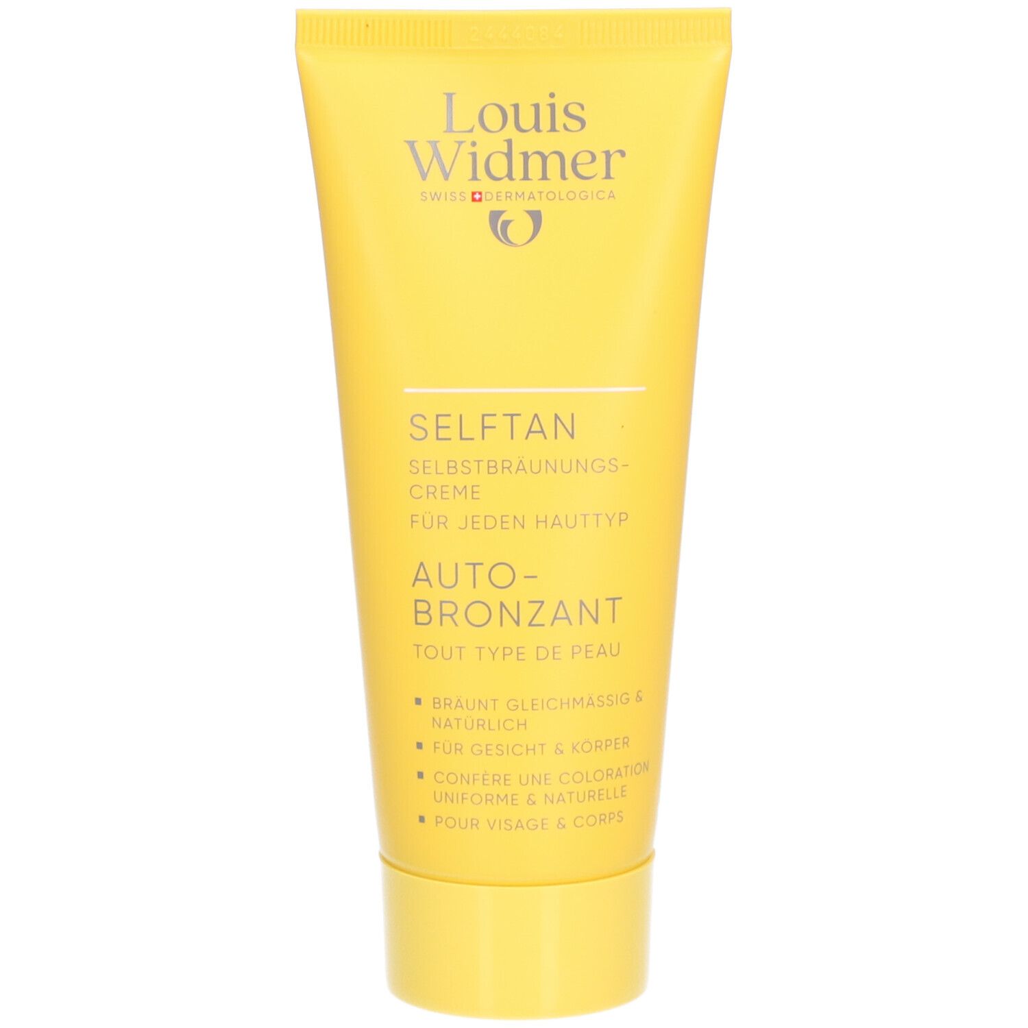 LOUIS WIDMER Auto-Bronzant 100 ml Crème