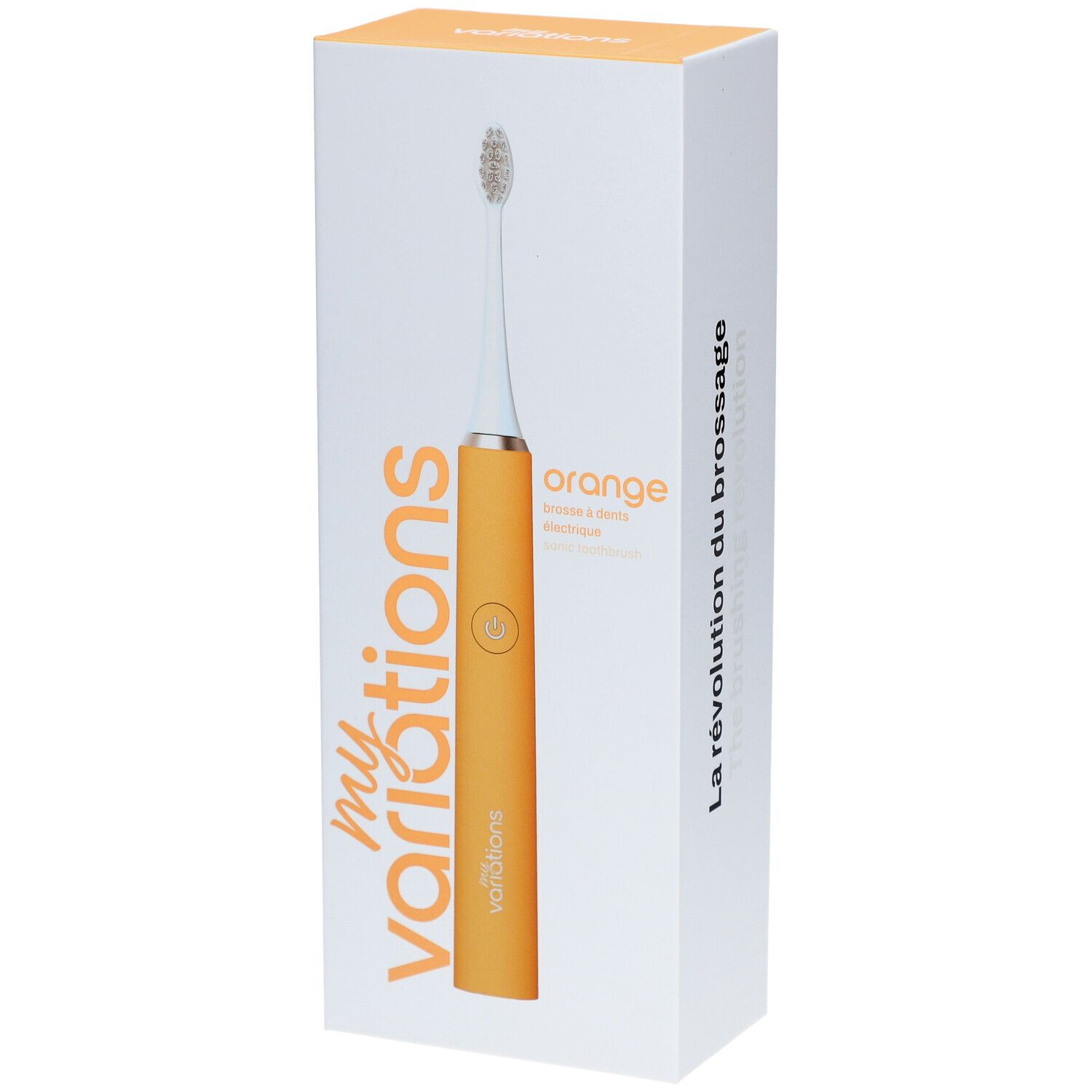 Myvariations Brosse à Dents Electrique Orange 1 pc(s) Brosse(S) À Dents