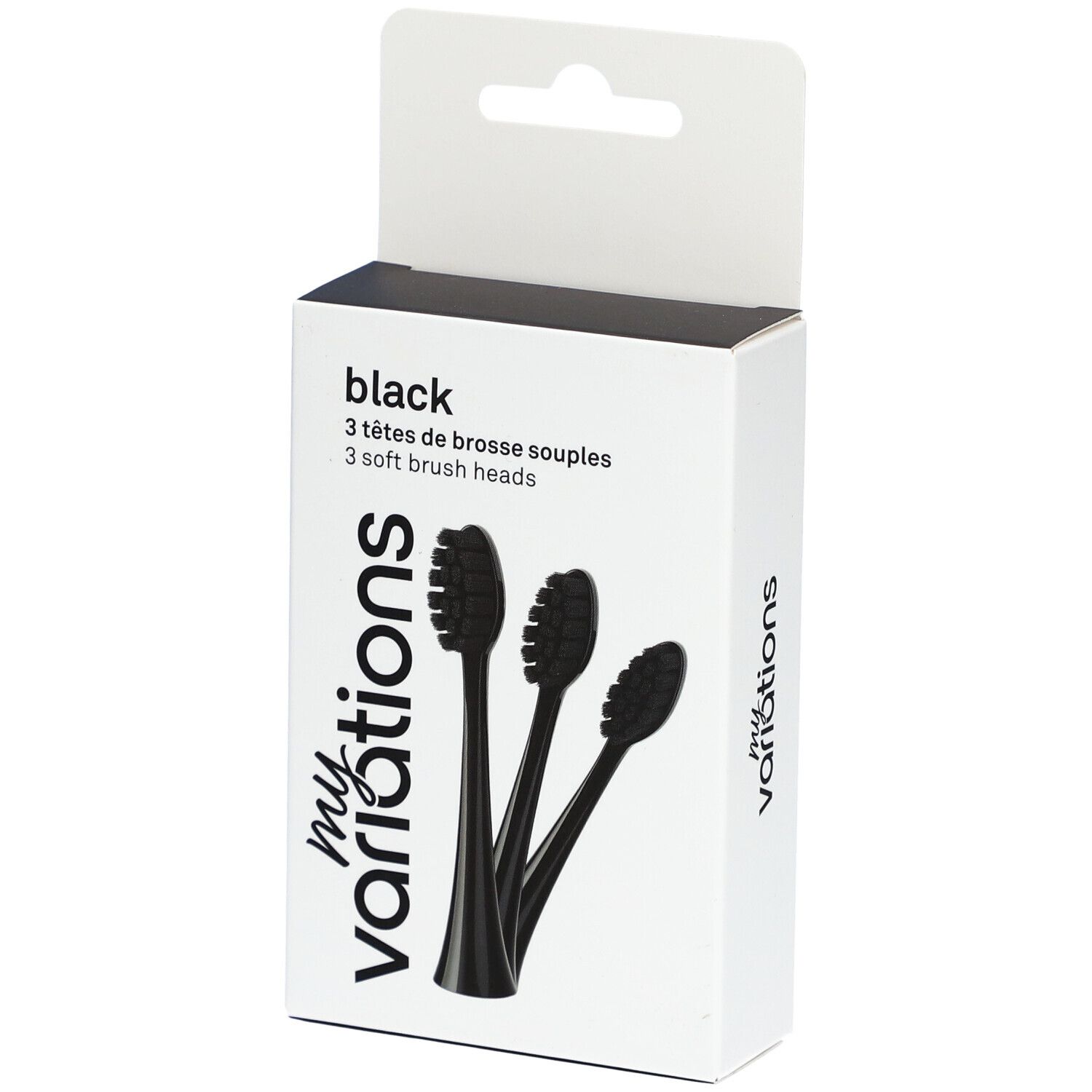 MyVariations Pack 3 Têtes de Brosse - Onyx-Black 3 pc(s) Brosse(S) À Dents