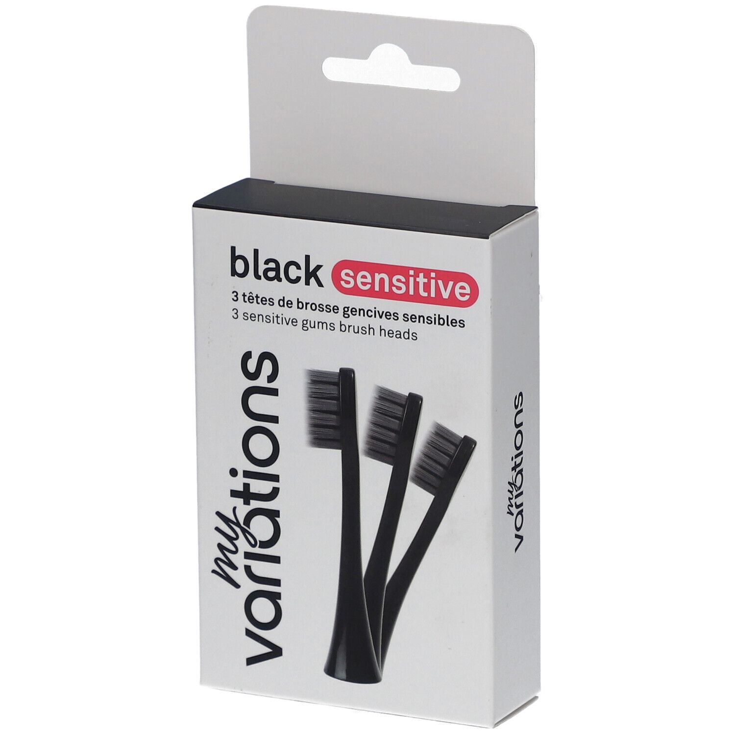 Myvariations Sensitive Brossettes Noires Brosse(S) À Dents 3 Pc(S)