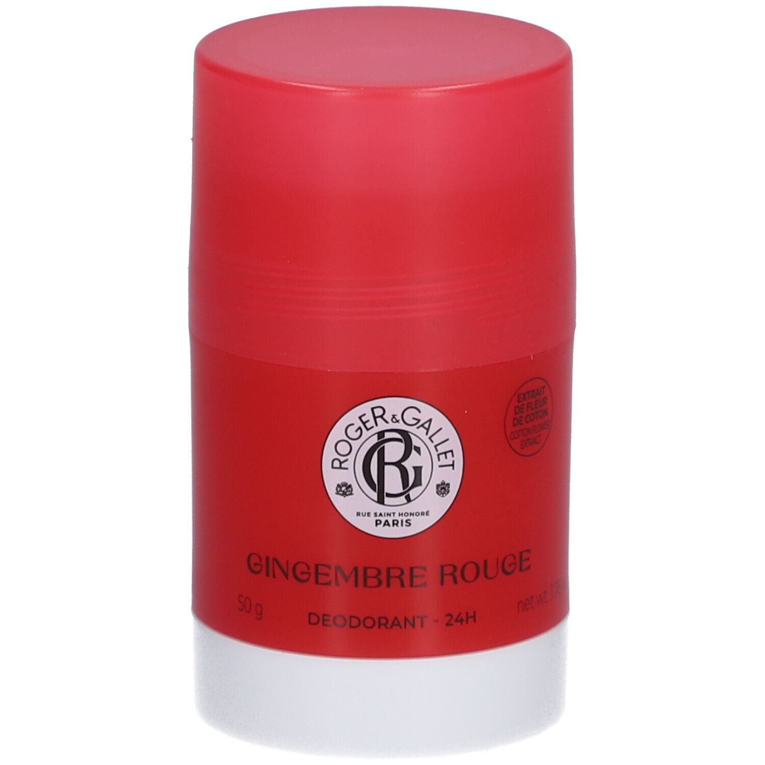Roger & Gallet Rose/Rouge Déodorant Stick Sans Aluminium 50Gr - Image 3
