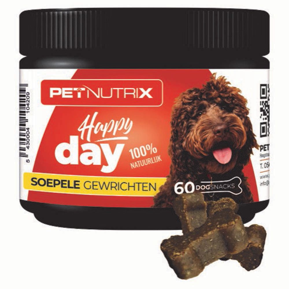 Petnutrix Happy Day Articulations Souples Snack 60 pc(s)
