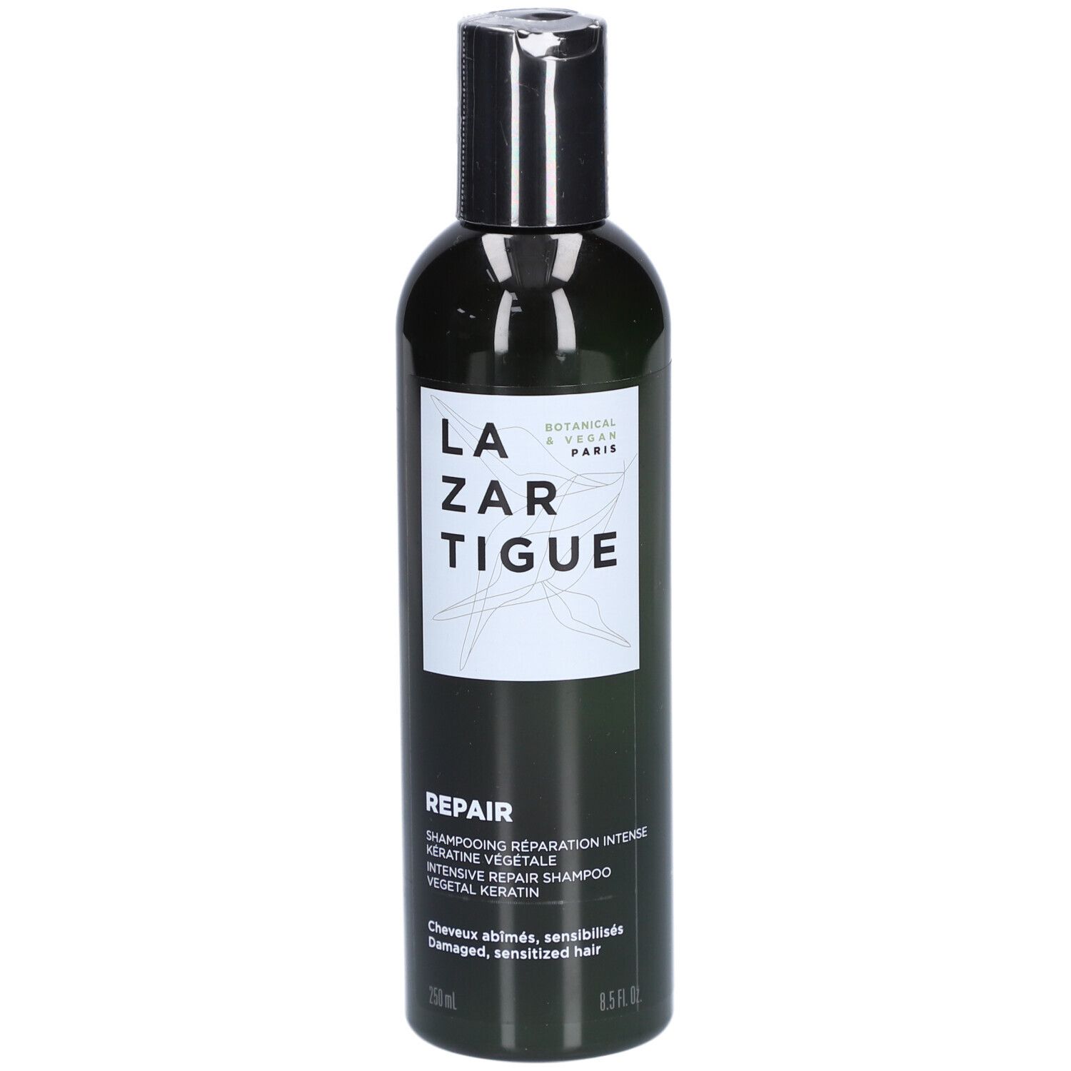 Lazartigue Repair Shampooing Réparation Intense Keratine Végétale 250 ml Shampooing