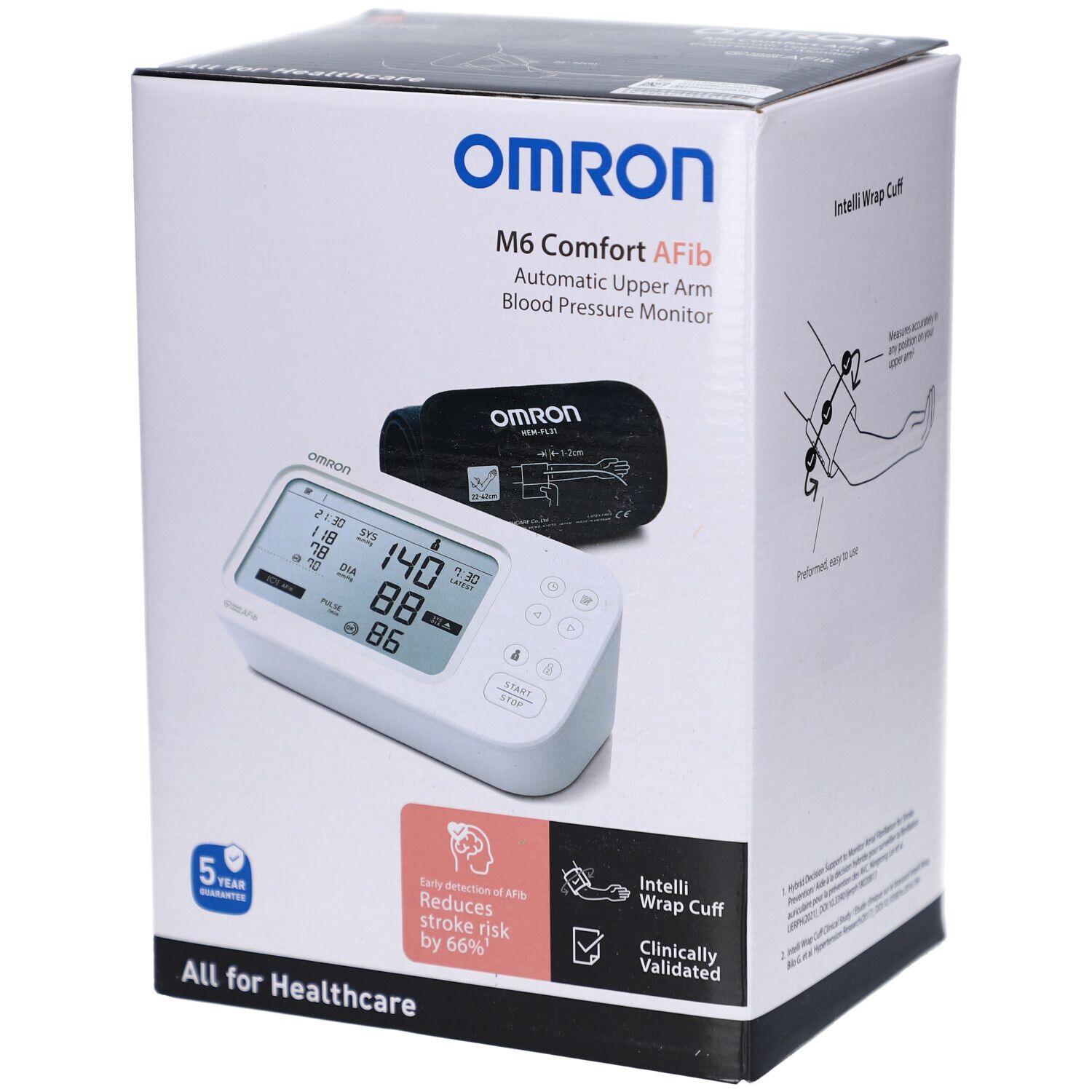 OMRON M6 Comfort AFib Appareil 1 pc(s)