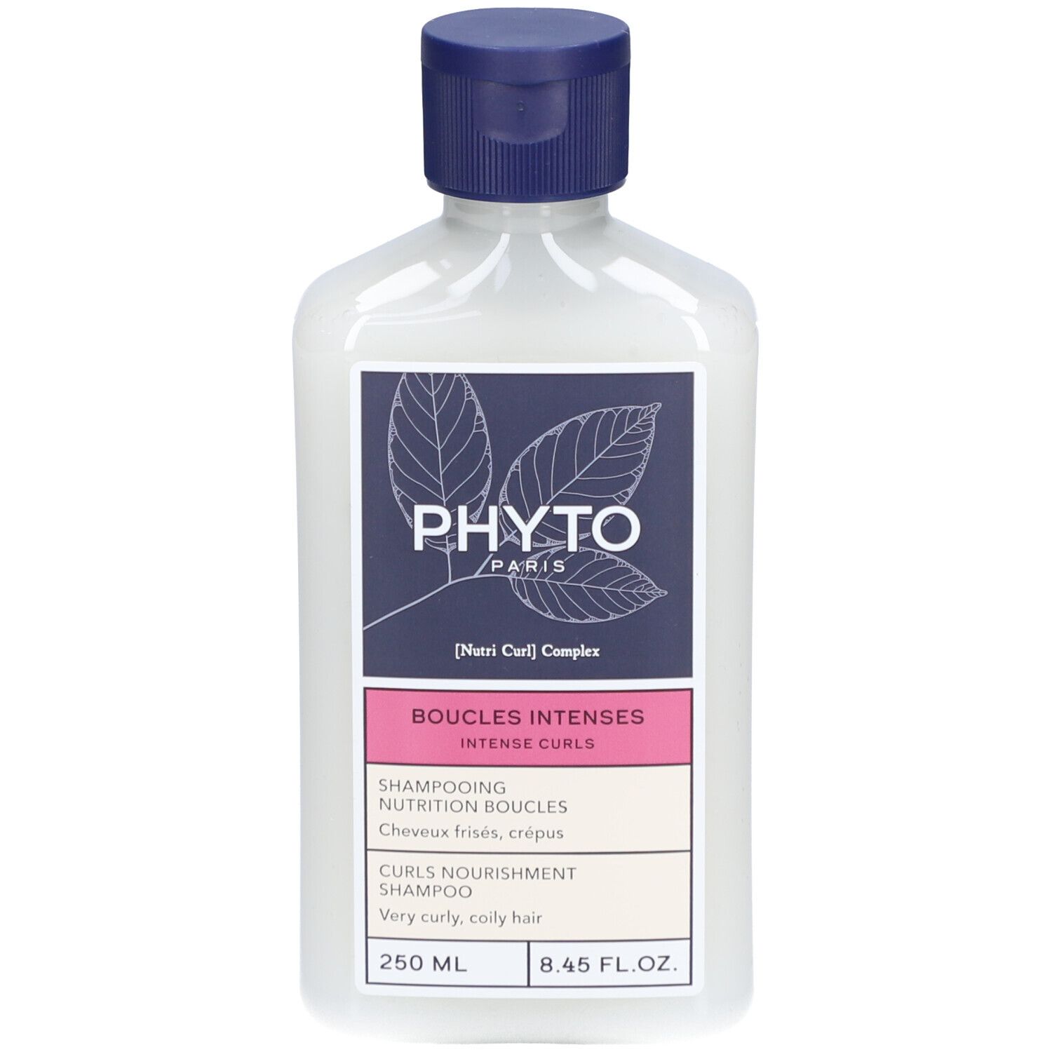 Phyto Boucles Intenses Shampooing Nutrition Boucles 250 ml Shampooing