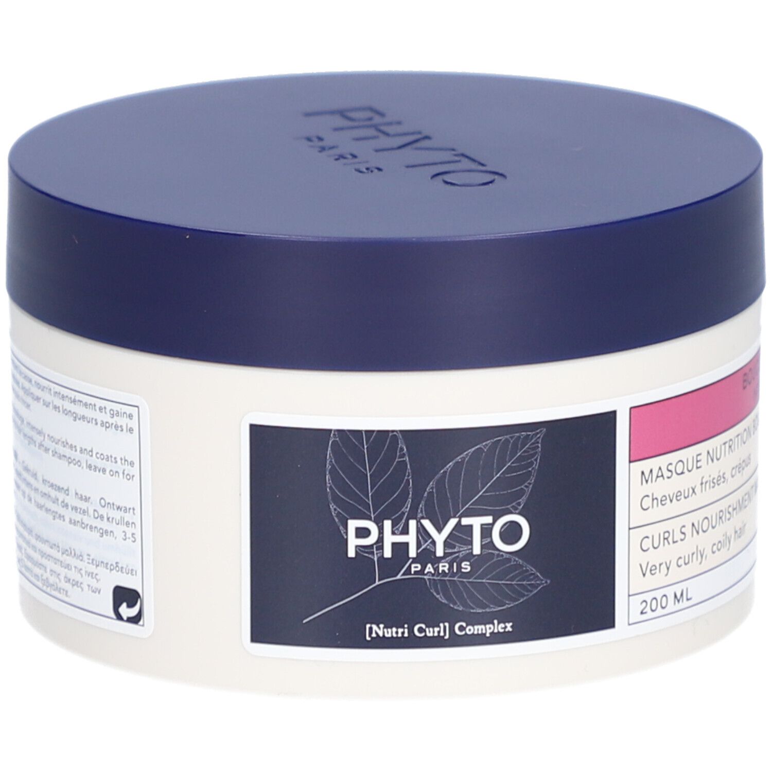 Phyto Boucles Intenses Masque Nutrition Boucles 200 ml Masque