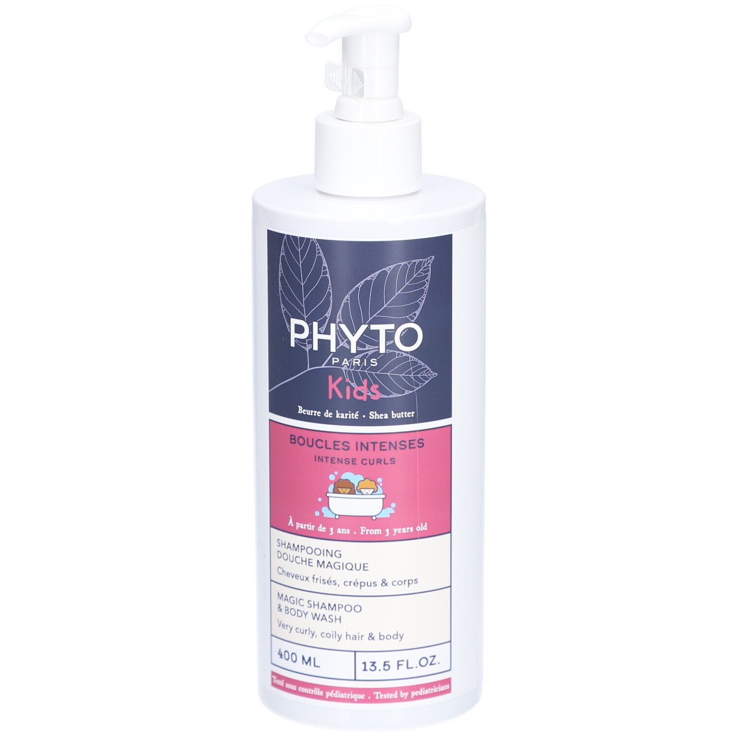Phyto Kids Boucles Intenses Shampooing Douche Magique 400 ml Shampooing