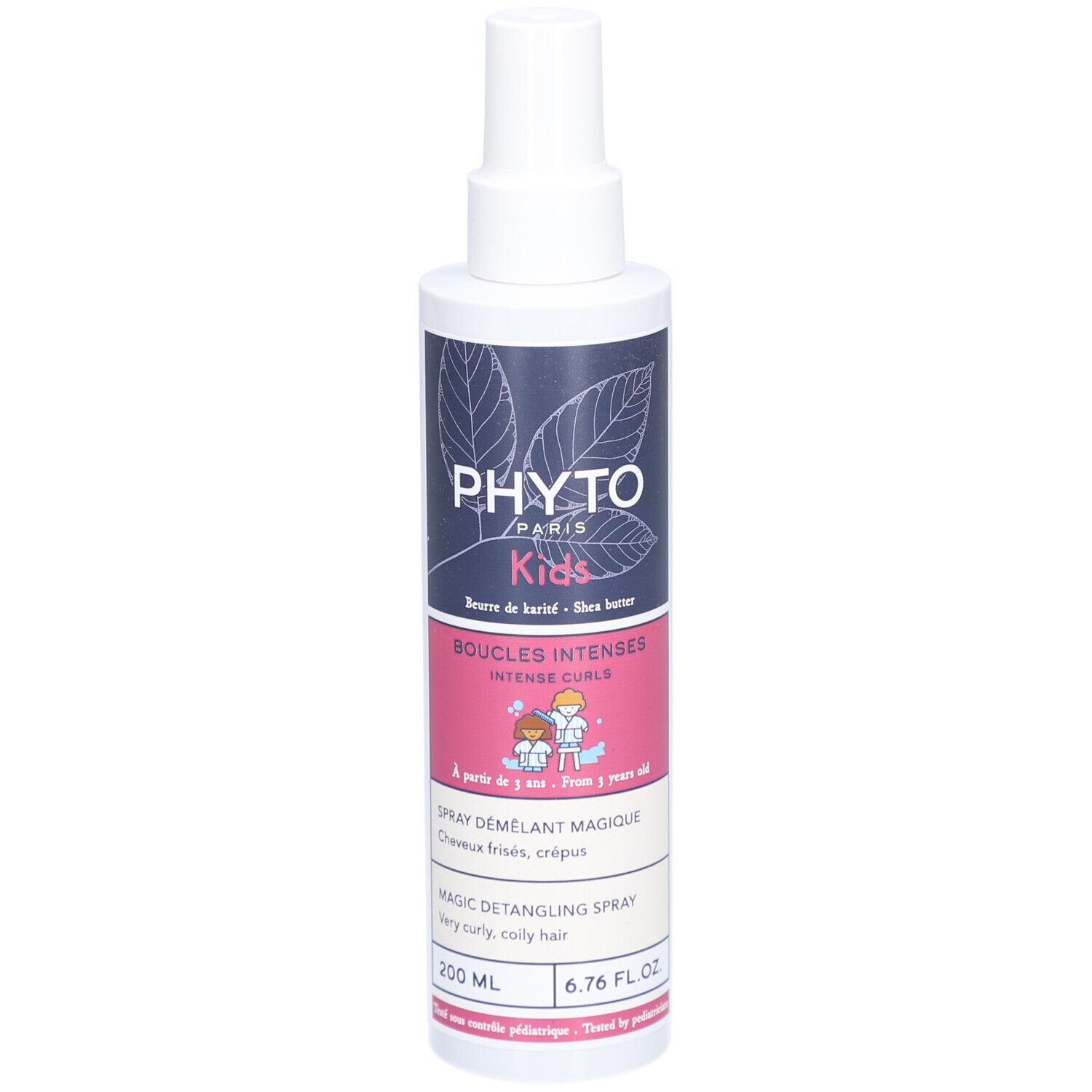 Phyto Kids Boucles Intenses Spray Démêlant Magique 200 ml Spray