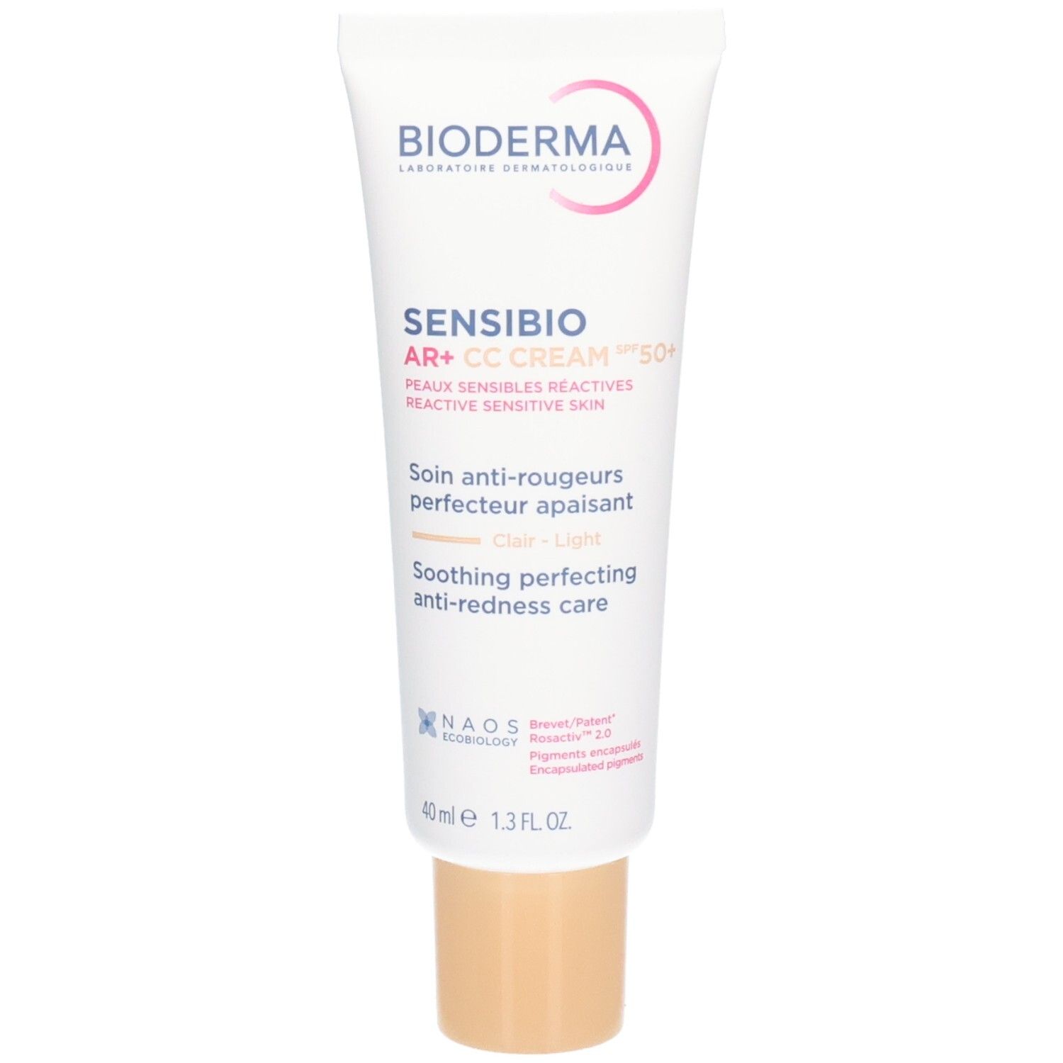 Bioderma Sensibio Ar+ Cc Cream Spf50+ Clair Crème 40 Ml - Image 1