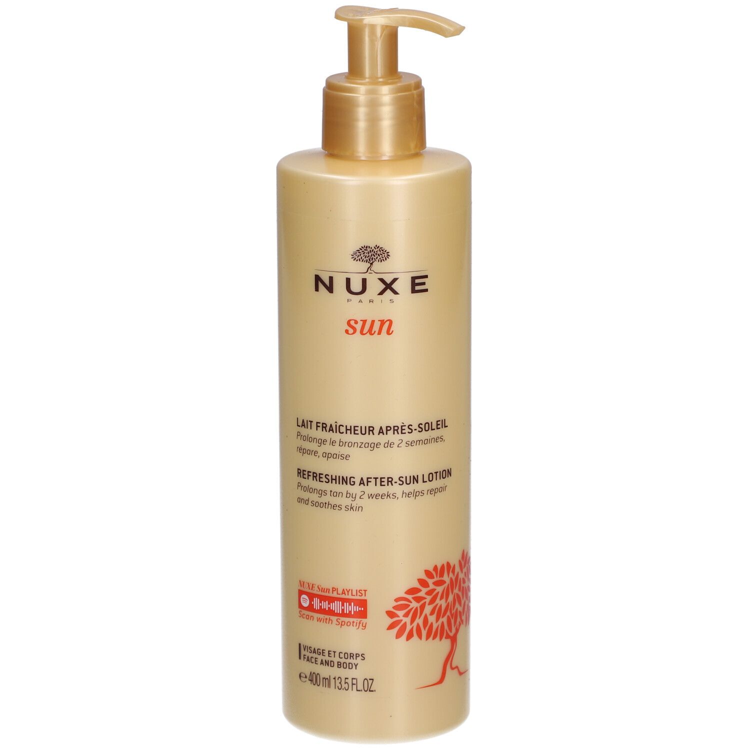 Nuxe Sun Lait Fraicheur Après-Soleil Crème 400 Ml