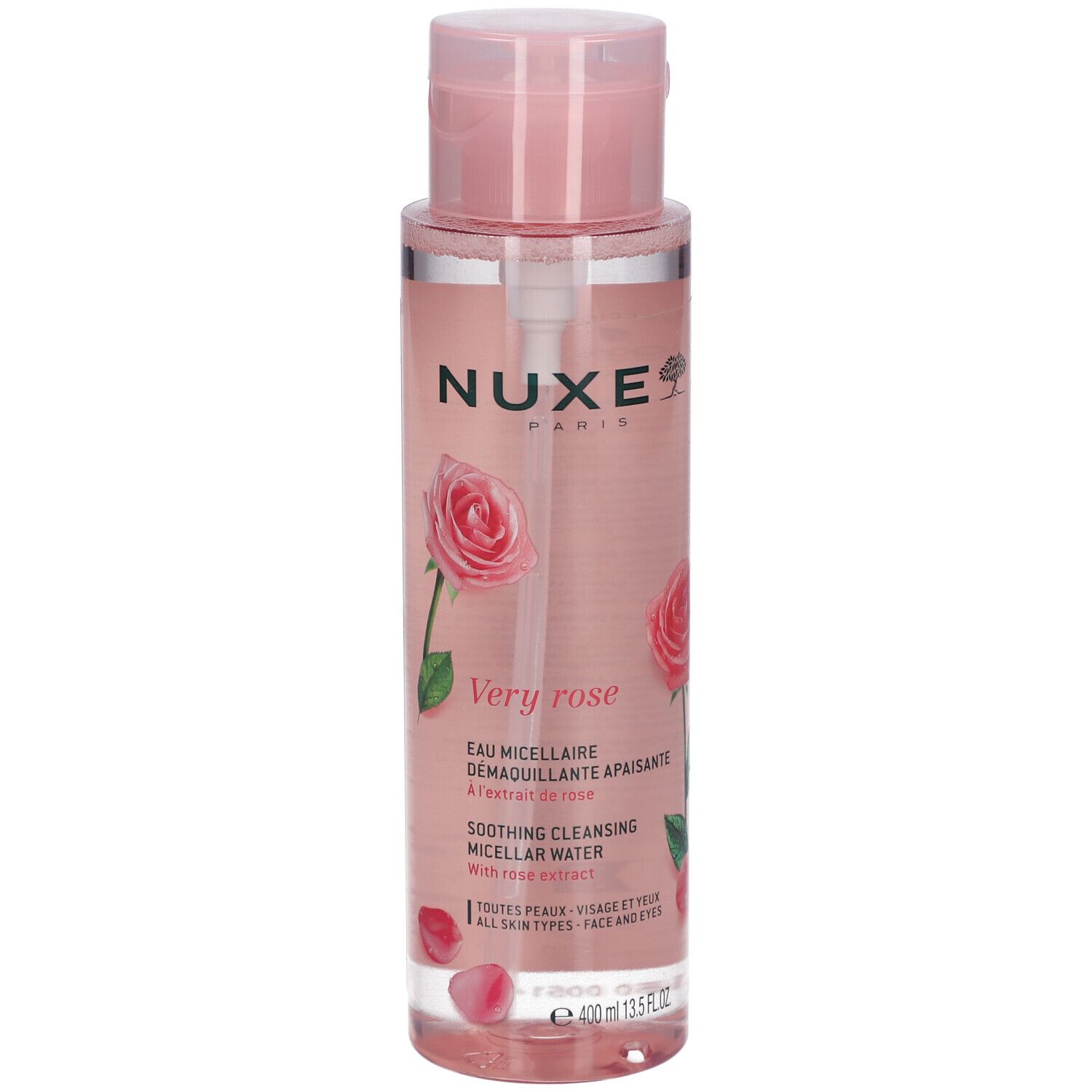 Eau micellaire Nuxe Very Rose 400 ml Fluide