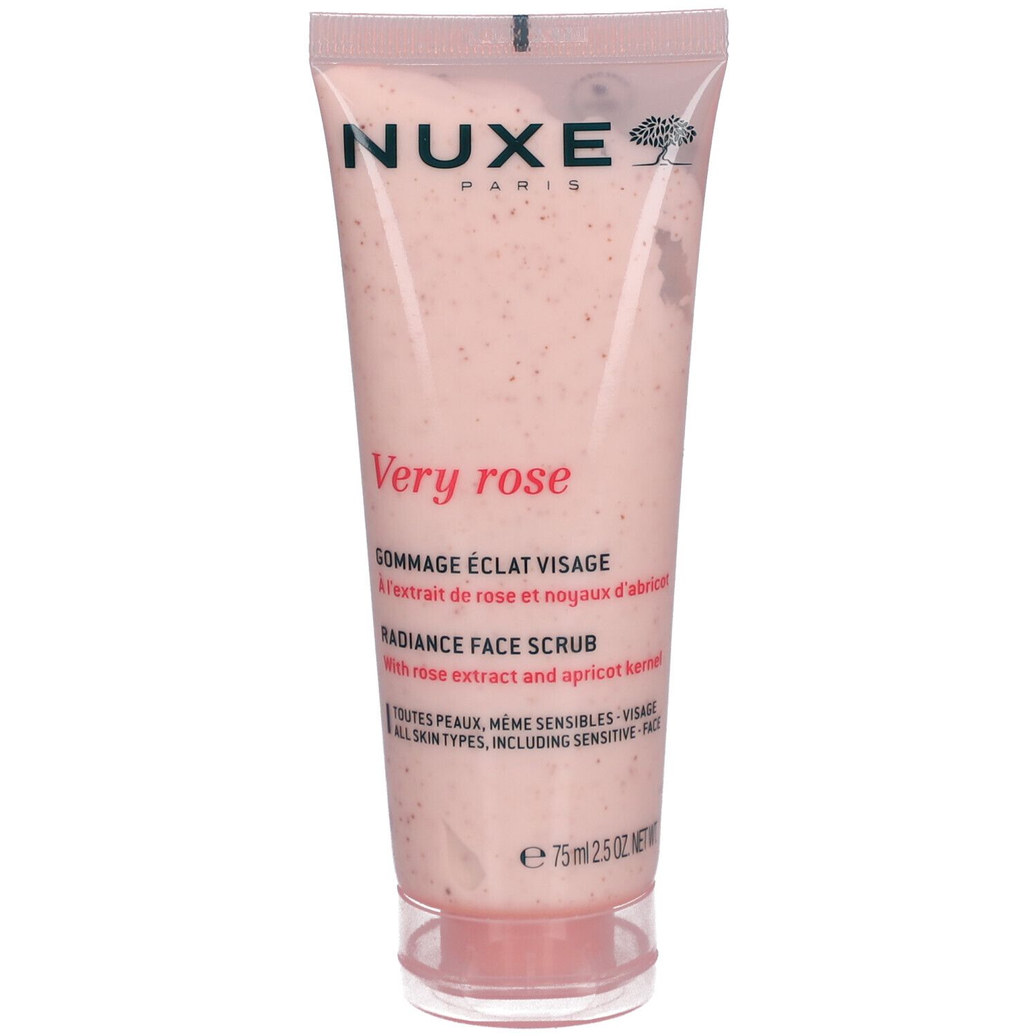 Nuxe Very Rose Gommage Éclat Visage 75 ml Lotion(S)