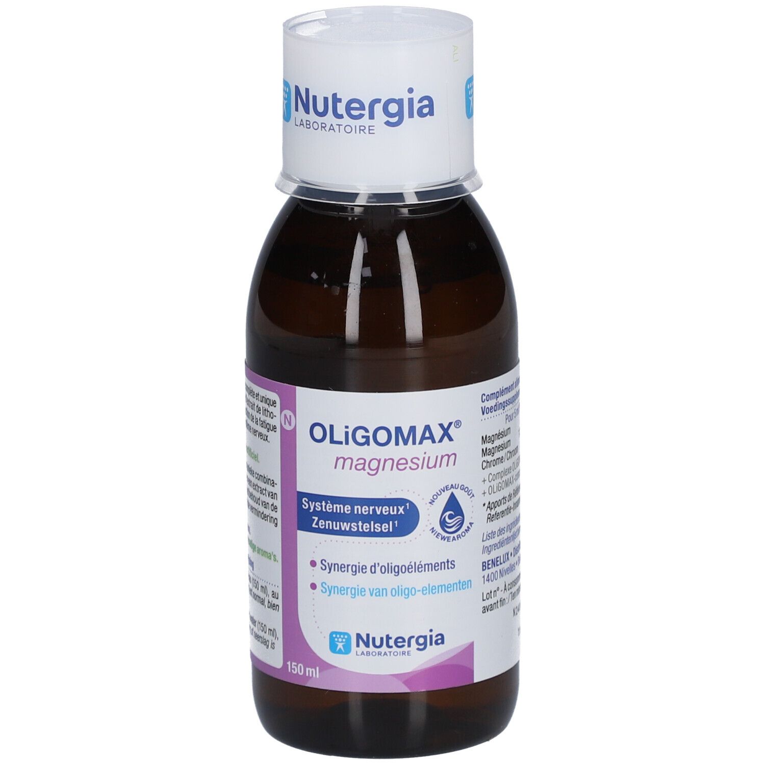 Nutergia Laboratoire Oligomax Magnésium Fluide Oral 150 Ml Enfants