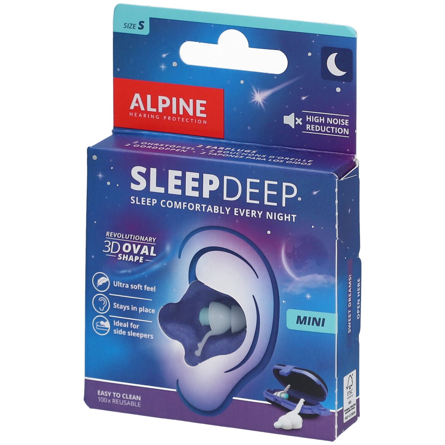 ALPINE SleepDeep S 1 pc(s) Bouchons D'Oreille
