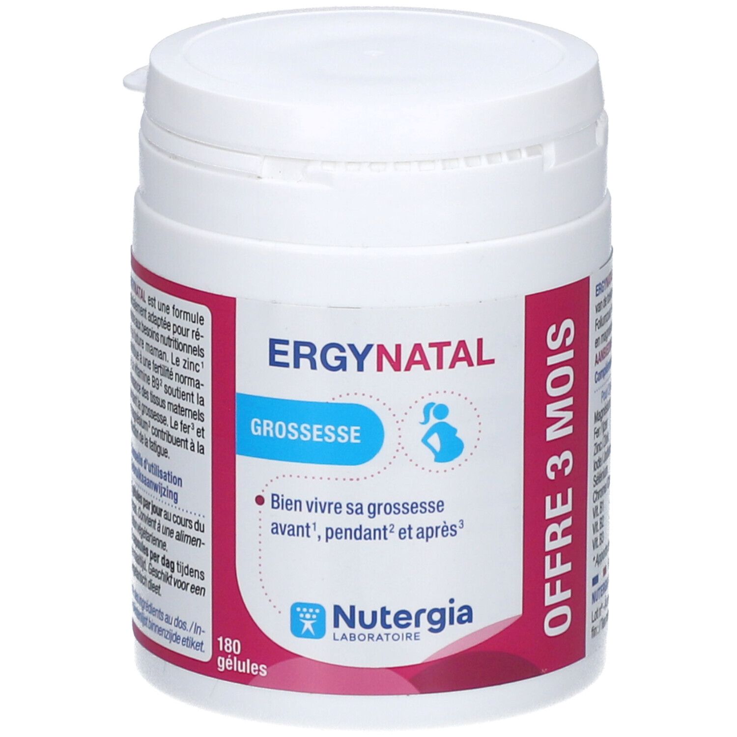 Nutergia Ergynatal Capsule(S) 180 Pc(S) Enfants