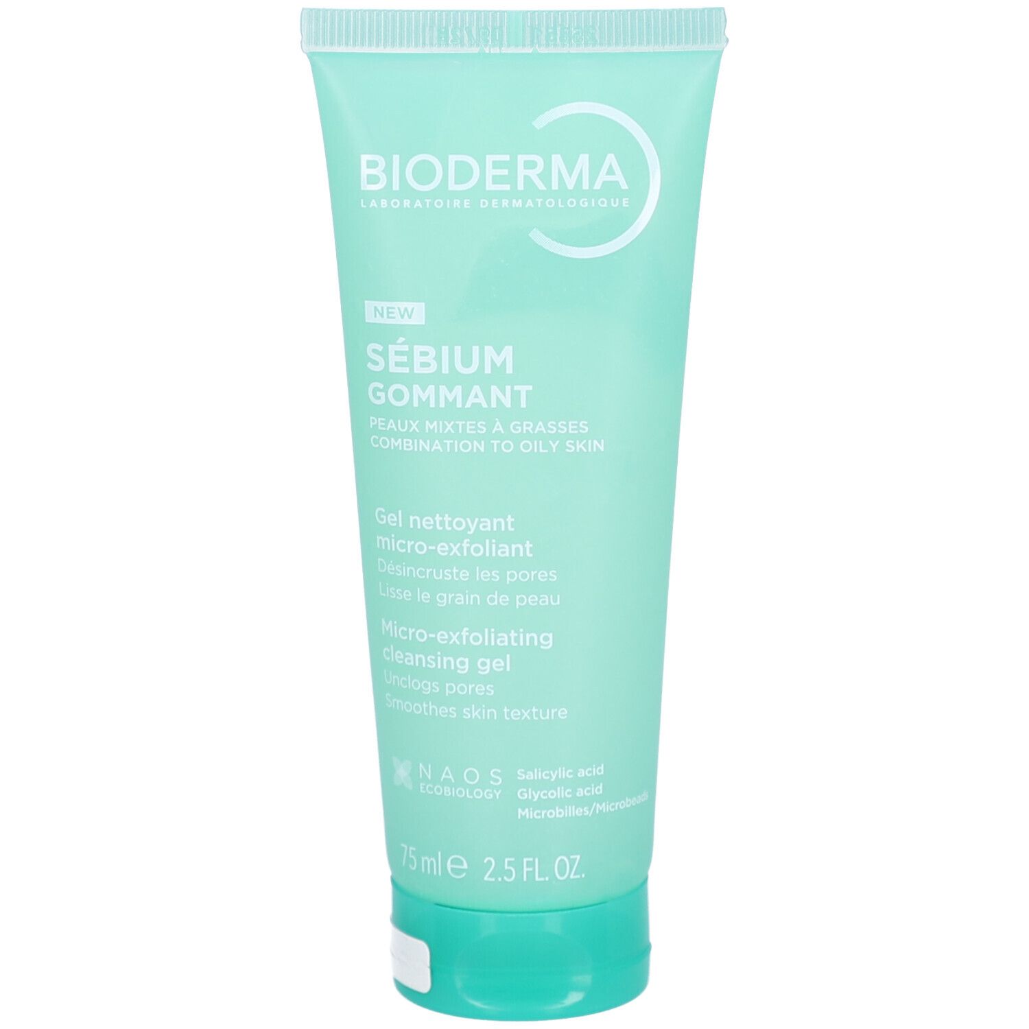 Bioderma Sébium Gommant Gel Nettoyant Micro-Exfoliant 75 Ml - Image 3