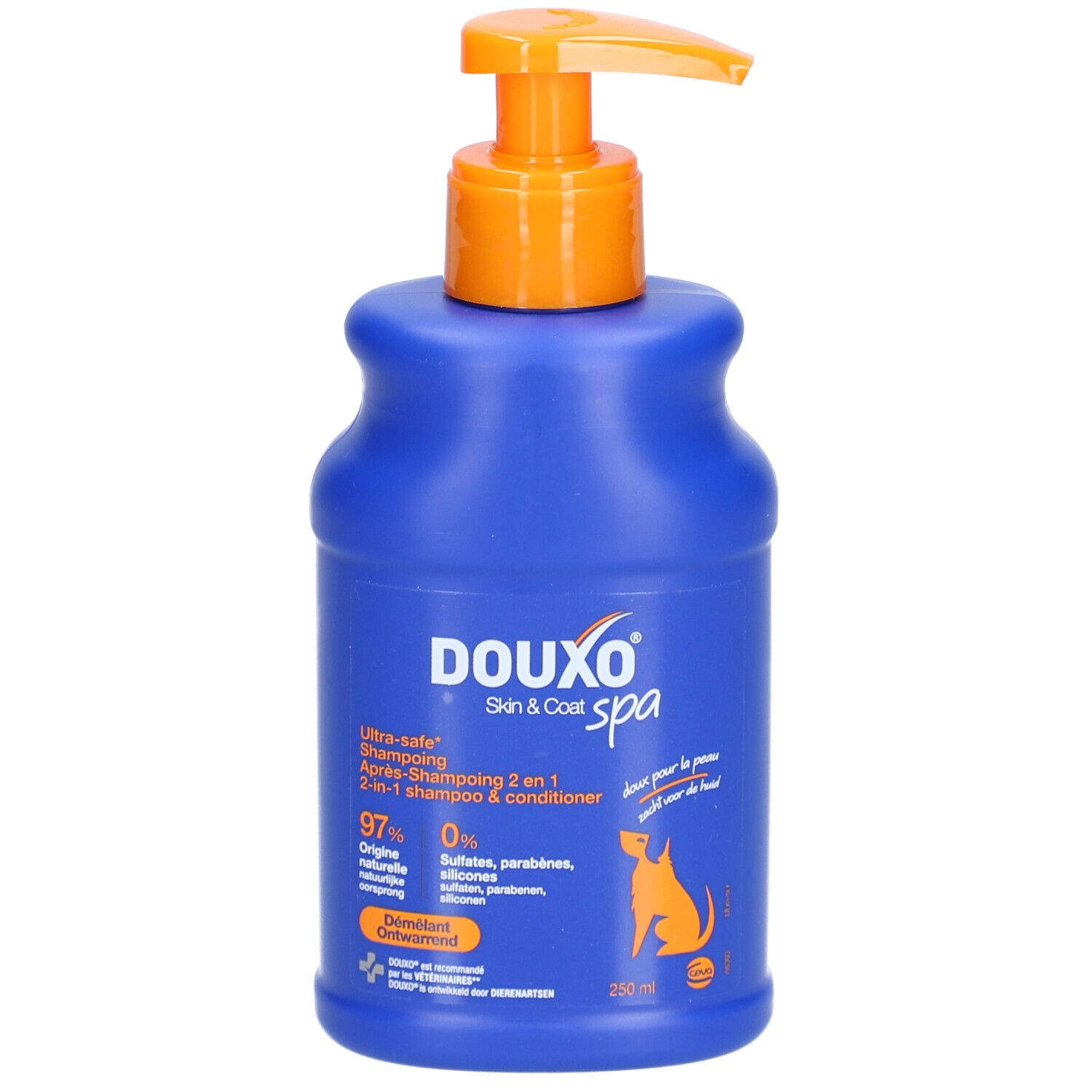 Douxo Spa Ultra-Safe Shamping & Après-Shampoing 2 en 1 Démêlant Shampooing 250 ml