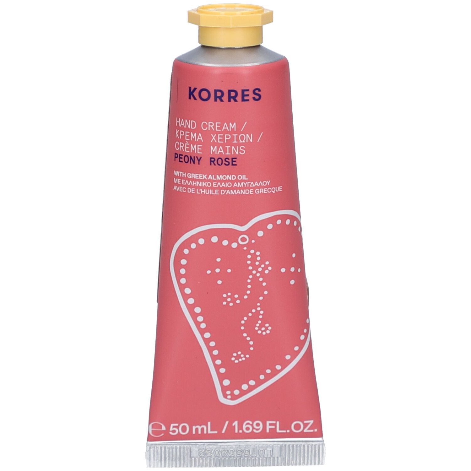 Korres Peony Rose Crème Hydratante Mains À L'huile D'amande 50 Ml - Image 2