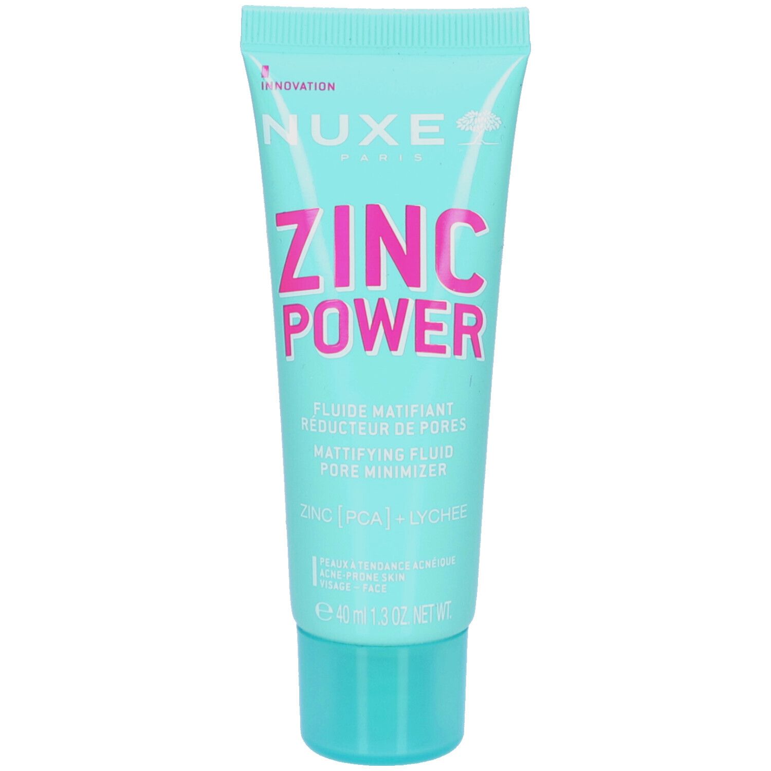 Nuxe Zinc Power - Fluide Matifiant Reducteur De Pores 40 ml Liquide